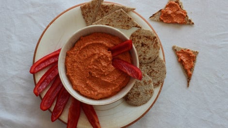 Muhammara: Rezept für Paprika-Walnuss-Dip