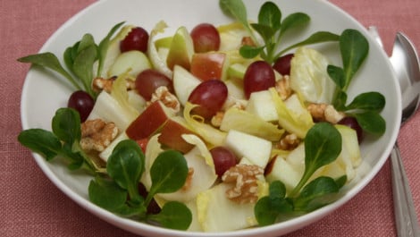 Chicoree-Salat: Rezept für den fruchtigen Wintersalat