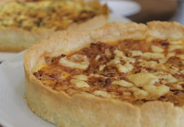 zwiebel quiche