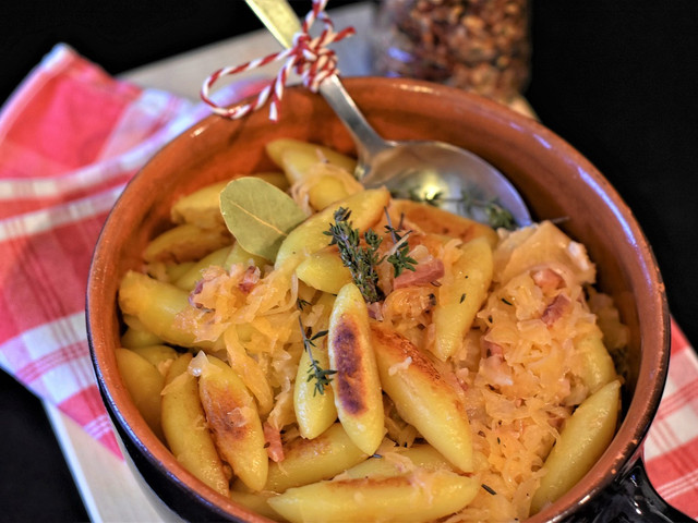 schupfnudeln mit sauerkraut