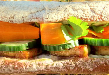 banh mi vegan