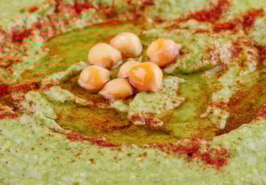 Spinat-Hummus