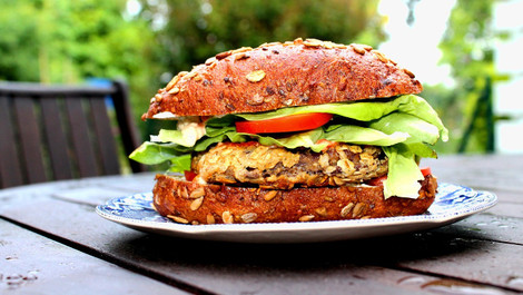 Veganer Hamburger: Ein Rezept mit Kidneybohnen