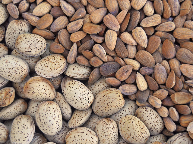 Mandeln stammen meist aus den USA.