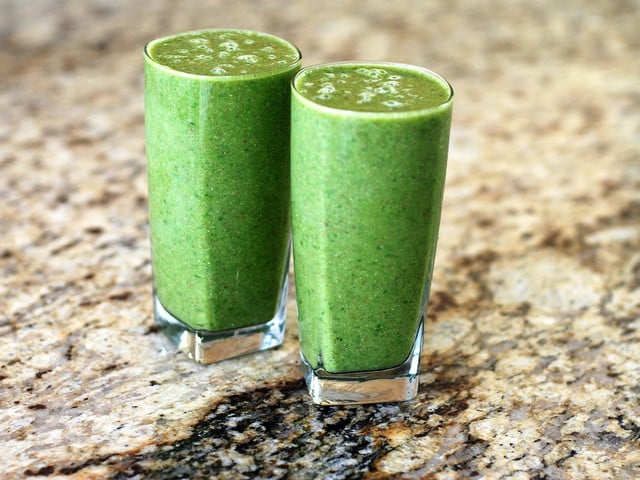 Rezept für Salat-Smoothie mit Feldsalat Salat-Smoothie mit gesundem Feldsalat.