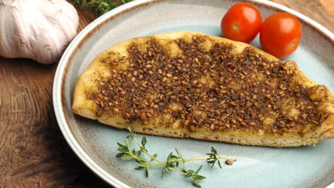 Manakish: Libanesisches Fladenbrot-Rezept