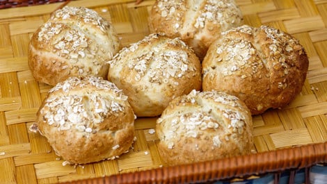 Haferflockenbrötchen: Lecker zum Frühstück