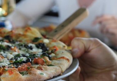 Spinatpizza