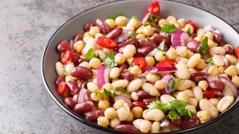 Drei-Bohnen-Salat: Einfaches Beilagenrezept