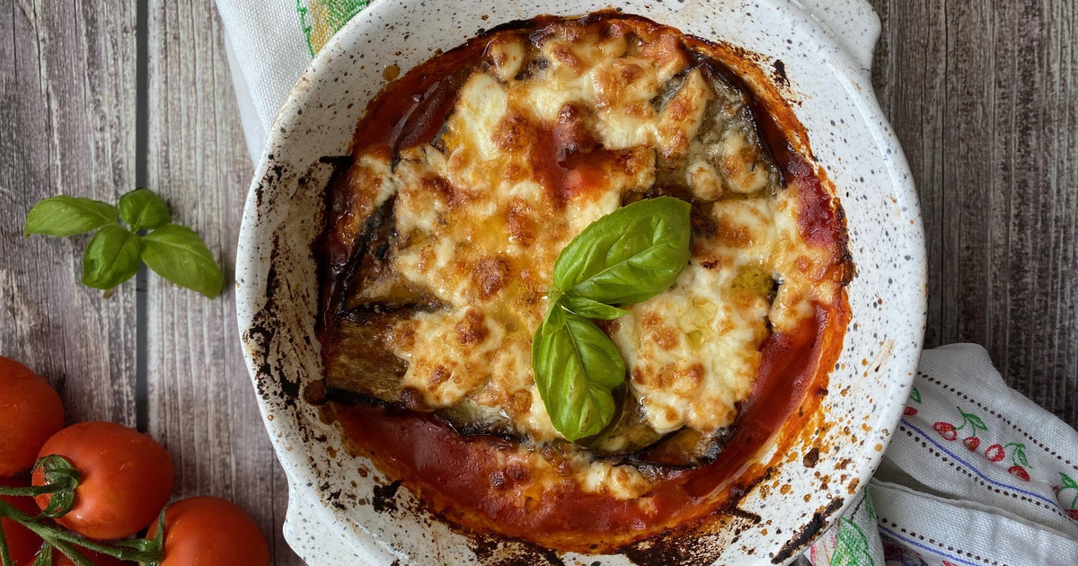 Auberginen-Lasagne: Mit Mozzarella oder vegan | Utopias Rezeptwelt