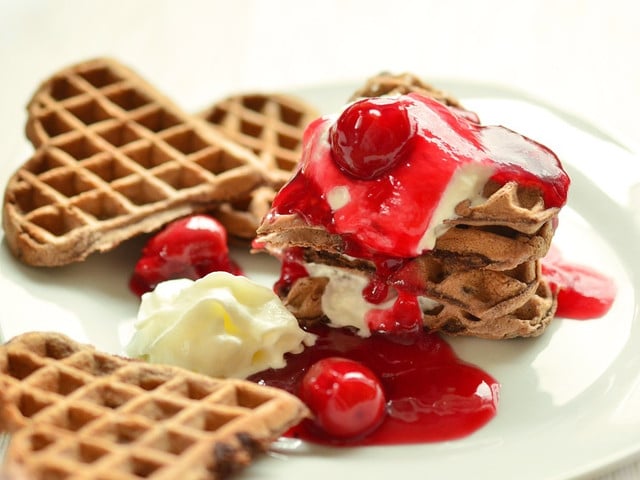 Tipps für die Vollkornwaffeln Vollkornwaffeln schmecken mit etwas Sahne und Obst besonders lecker.