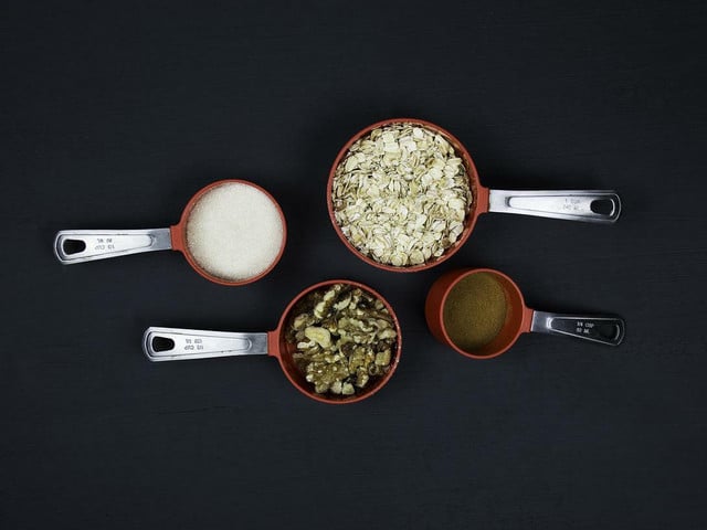Bei den Zutaten für Porridge aus dem Ofen kannst du viel variieren.