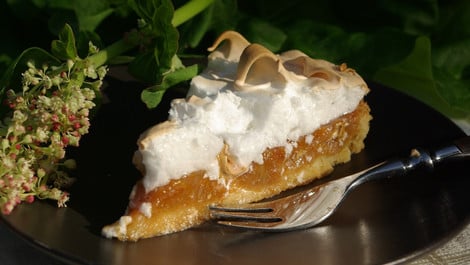 Rhabarber-Baiser-Kuchen: Rezept zum Selbermachen