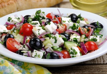 kritharaki salat
