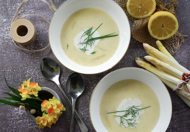 spargelcremesuppe