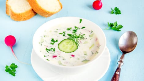 Okroschka: Rezept für die kalte Sommersuppe