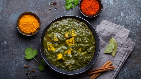 Palak Tofu: Die vegane Variante von Palak Paneer