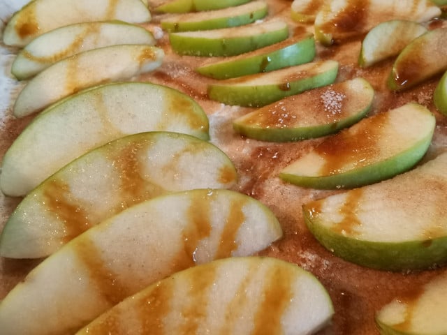 Tipps für die Apfelpizza Zuckerrübensirup gibt deiner Apfelpizza einen süßen Geschmack.