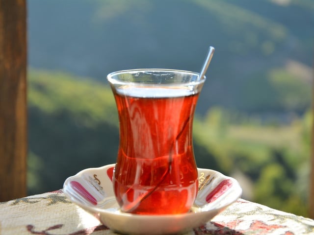 Un Kurabiyesi passen gut zu türkischem Tee.