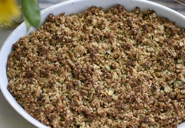 Kürbis Crumble 