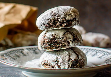 crinkle cookies