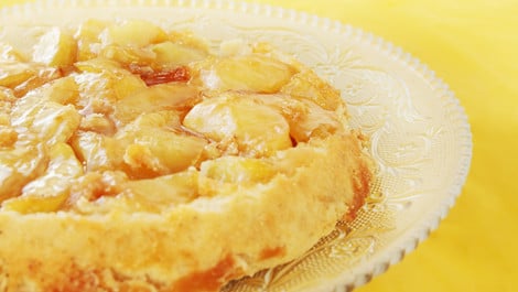 Umgedrehter Apfelkuchen: Saftiges Rezept