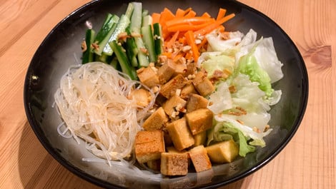 Bun Chay: Rezept für vietnamesischen Reisnudelsalat