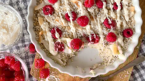 Haferflocken-Crumble: Gesundes Rezept mit nur 6 Zutaten