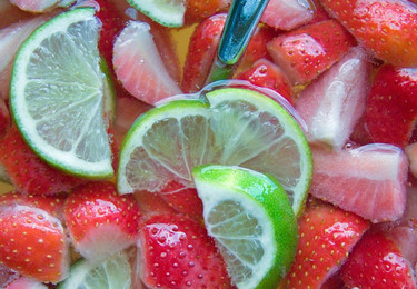 Erdbeerbowle alkoholfrei