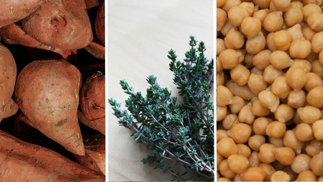 Süßkartoffelauflauf: vegetarisches Rezept mit veganer Variante