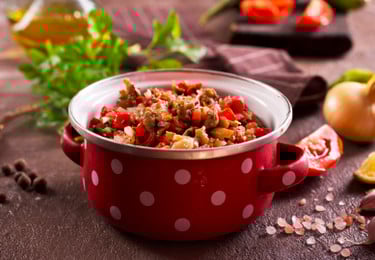 vegetarischer Bauerntopf