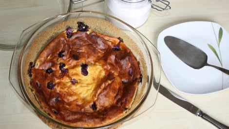 Süßer Stachelbeer-Auflauf mit Quark
