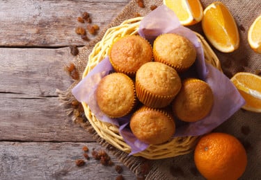 Orangenmuffins