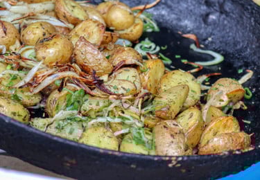 röstkartoffelsalat