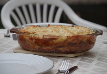 Sauerkraut-Lasagne