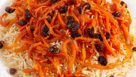 Kabuli Palau: Veganes Rezept für den afghanischen Reis