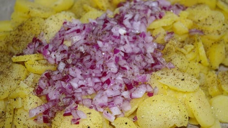 Schwäbischer Kartoffelsalat: Einfaches Rezept