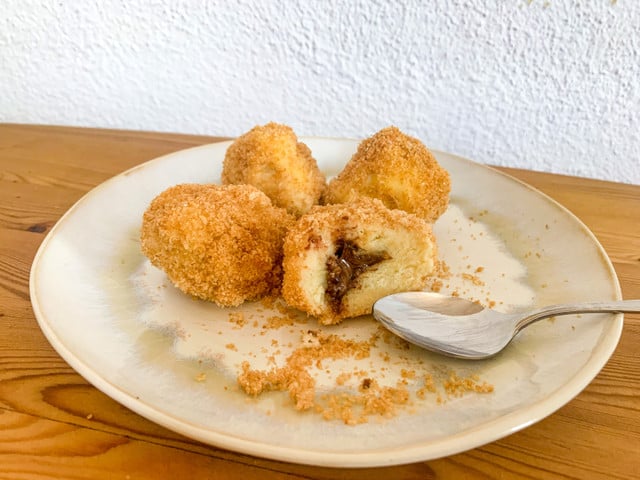 Nougatknödel kannst du einfach selber machen.