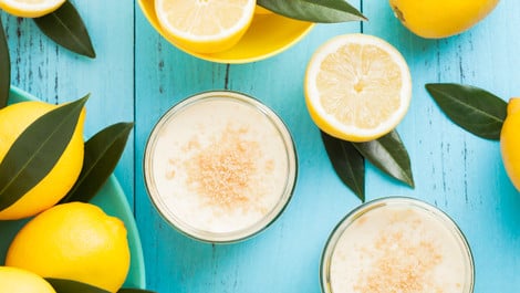 Zitronenmousse: Schnelles Rezept