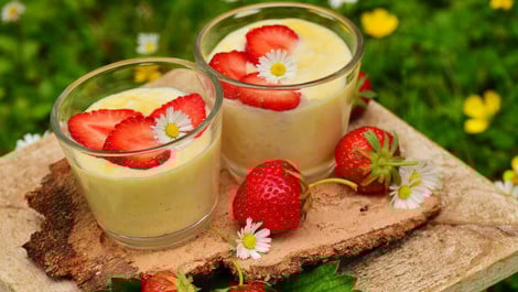 Vanillemousse: Lockeres Dessertrezept