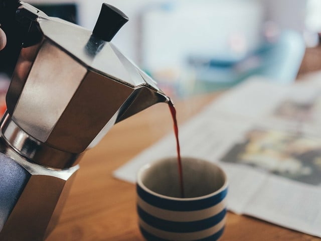 Espresso ist elementarer Bestandteil von Iced Latte.