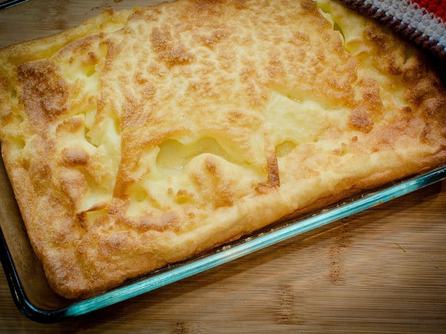 Du kannst die Farinata di Ceci im Ofen oder in der Pfanne zubereiten.