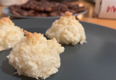 vegane Kokosmakronen