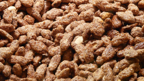 Wie vom Christkindlmarkt: Gebrannte Mandeln im Airfyer