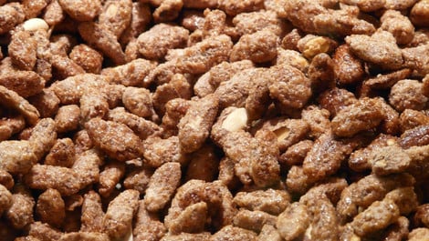 Wie vom Christkindlmarkt: Gebrannte Mandeln im Airfyer