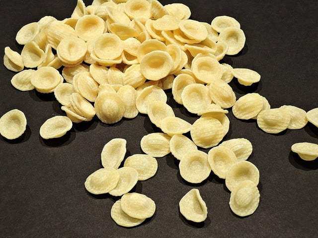 Orecchiette sind eine apulische Pasta-Spezialität.