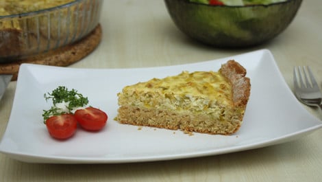 Lauchquiche: Vegetarisches Rezept mit veganer Variante