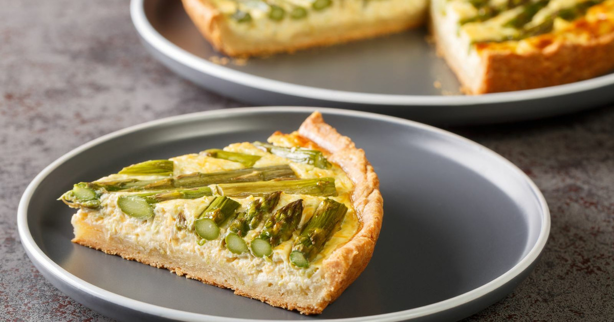 Spargel-Tarte: Ein einfaches Rezept für grünen Spargel | Utopias Rezeptwelt