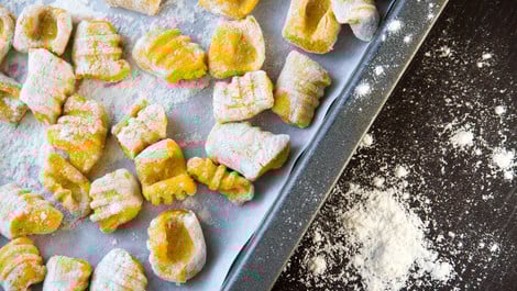 Kürbis-Gnocchi-Auflauf: Veganes Rezept mit Lauch