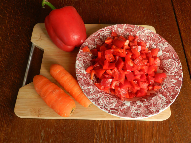 Paprika und Karotten gehören zu den Basiszutaten für Chakalaka.